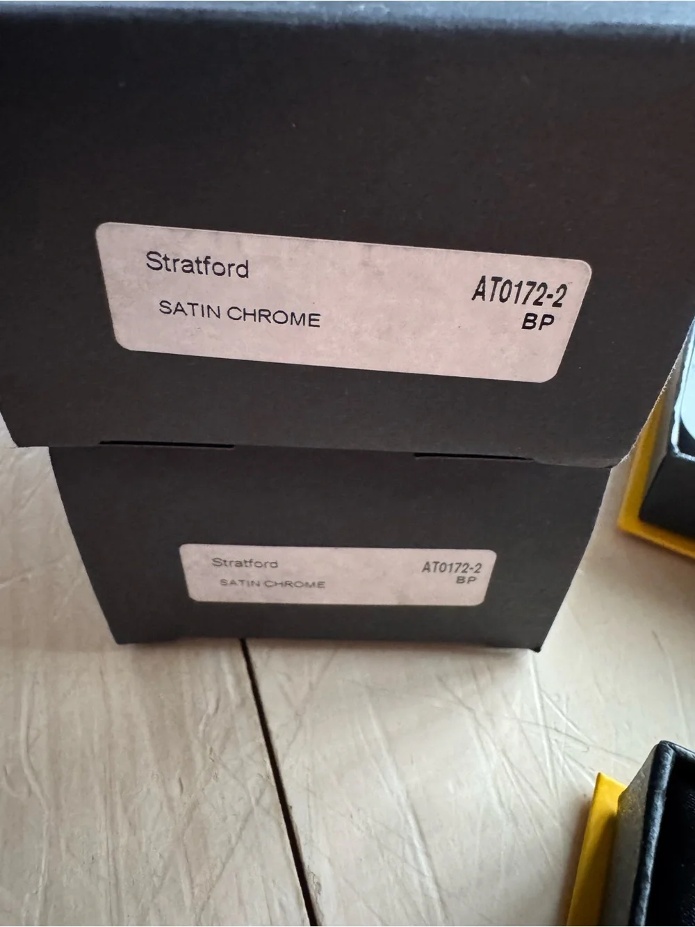 NEW Cross Stratford Satin Chrome Ballpoint Pens - Set of 2